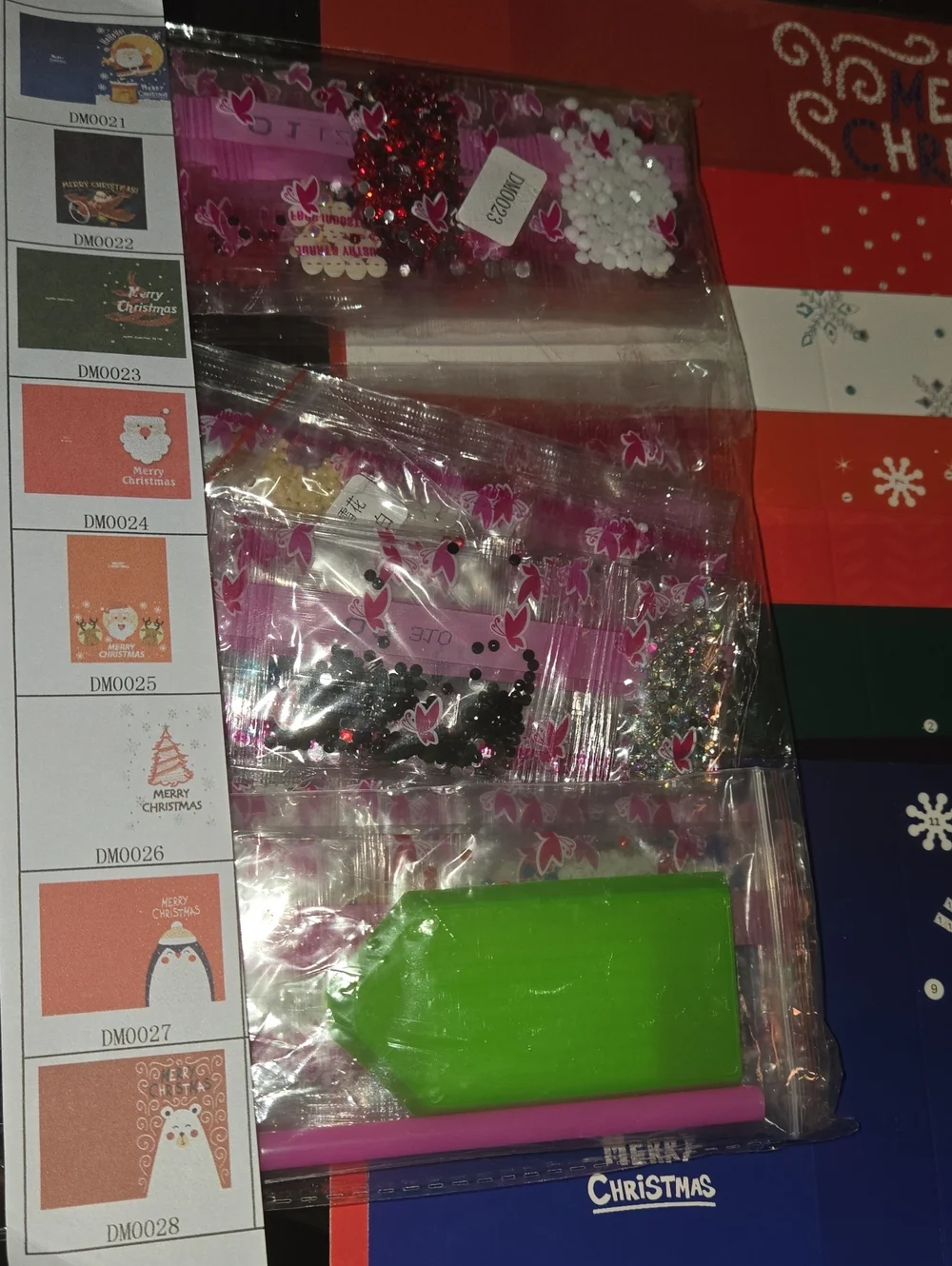 Diamond Art Set Of 8 Christmas Cards